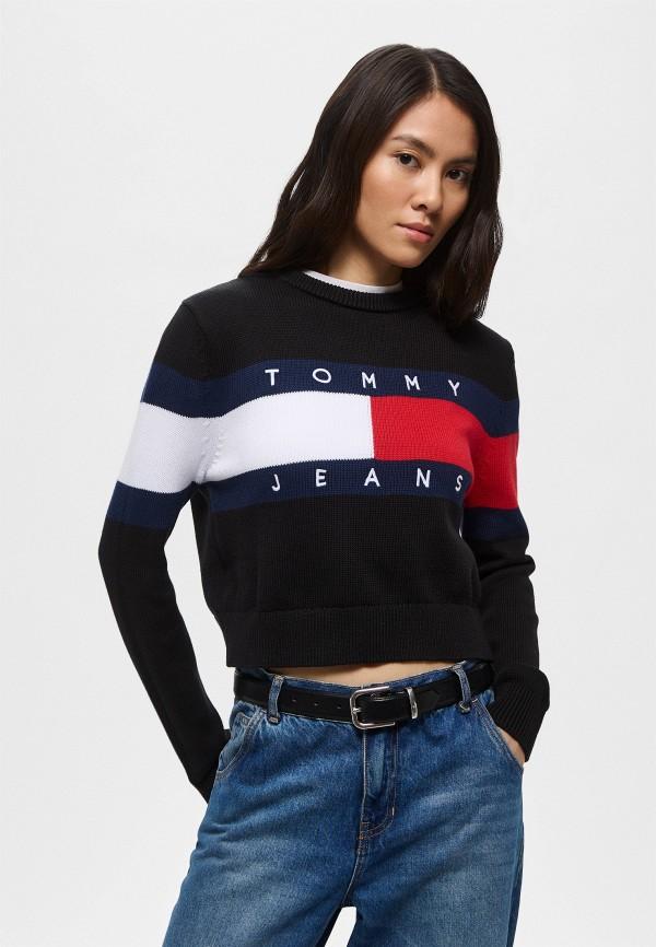 Джемпер Tommy Jeans - цвет: синий, коллекция: мульти.