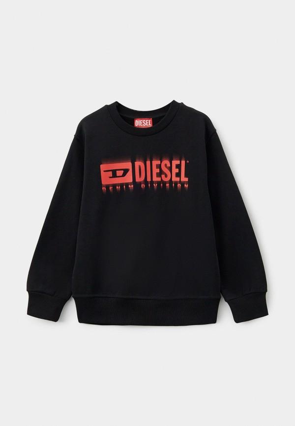 Свитшот Diesel - цвет: черный, коллекция: мульти.