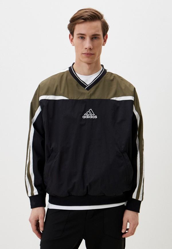 Ветровка adidas Originals - цвет: черный, коллекция: мульти.