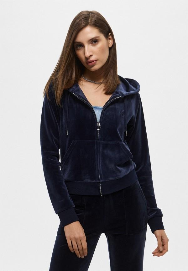 Толстовка Juicy Couture - цвет: синий, коллекция: мульти.