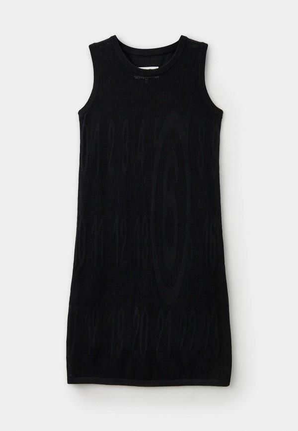 MM6 Maison Margiela Paris | Платье MM6 Maison Margiela Paris - цвет: черный, коллекция: лето.