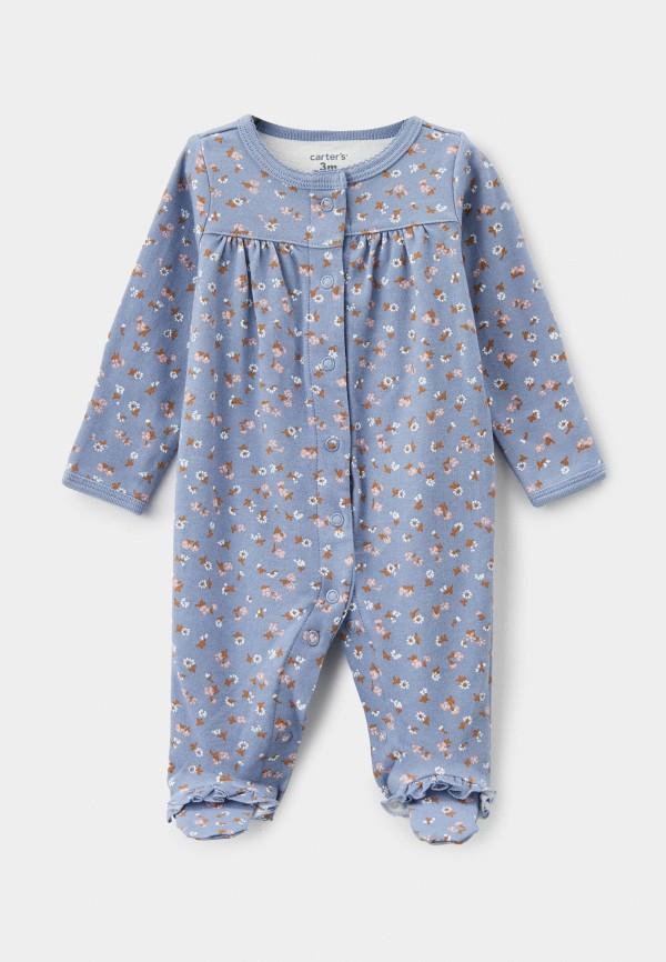 Carter’s | Комбинезон домашний Carter’s - цвет: синий, коллекция: мульти.
