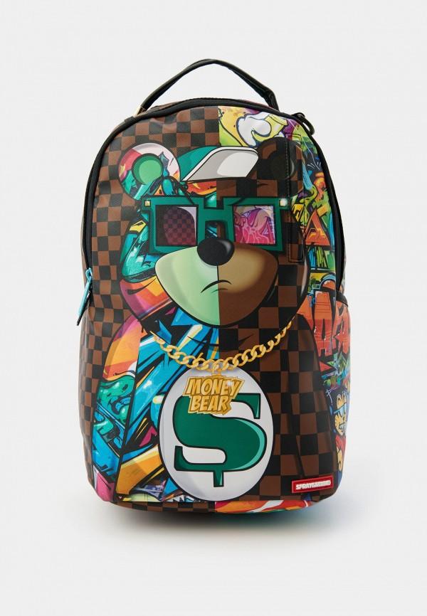 Рюкзак Sprayground - цвет: коричневый, коллекция: мульти.