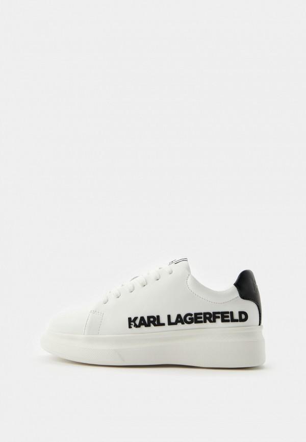 Кеды Karl Lagerfeld Kids - цвет: белый, коллекция: мульти.