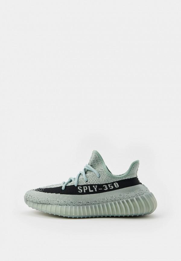 Кроссовки adidas YEEZY - цвет: зеленый, коллекция: мульти.