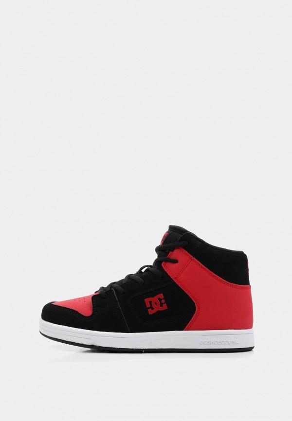 Кеды DC Shoes - цвет: красный, коллекция: демисезон.