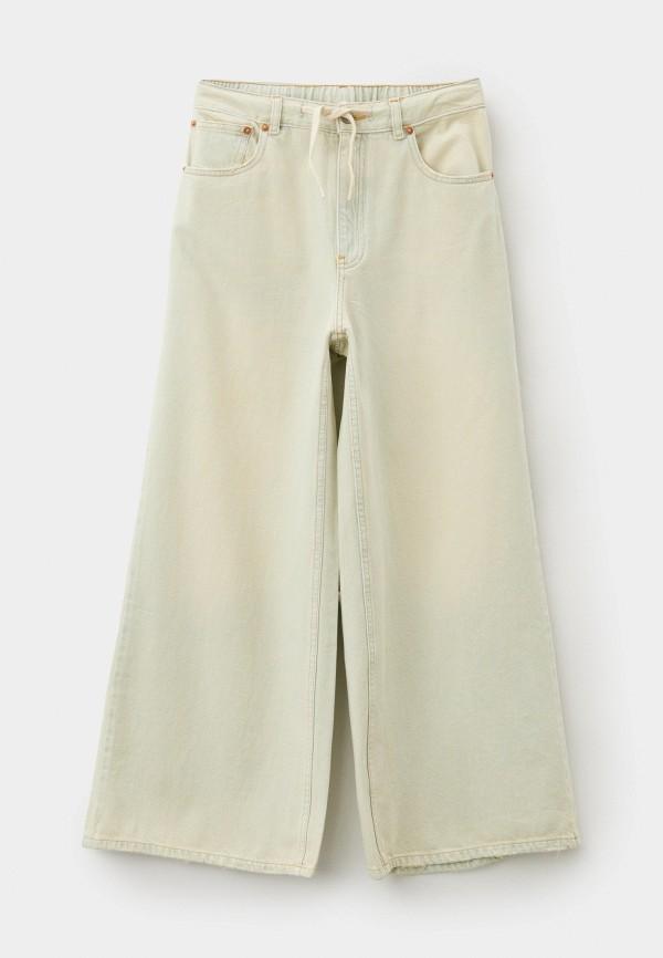 MM6 Maison Margiela Paris | Джинсы MM6 Maison Margiela Paris - цвет: бежевый, коллекция: лето.