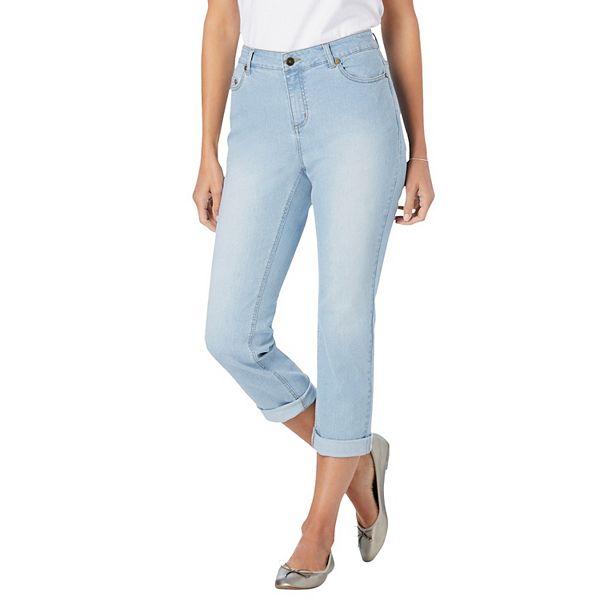 Женские Джинсы skinny Woman Within Stretch Denim