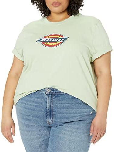 Футболка Dickies с логотипом для женщин, комфортный хлопок, функциональная