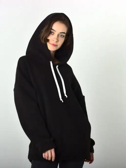 ФАБРИКА ПРАЙД | Худи Оверсайз с капюшоном длинное (Hoodie Oversize)