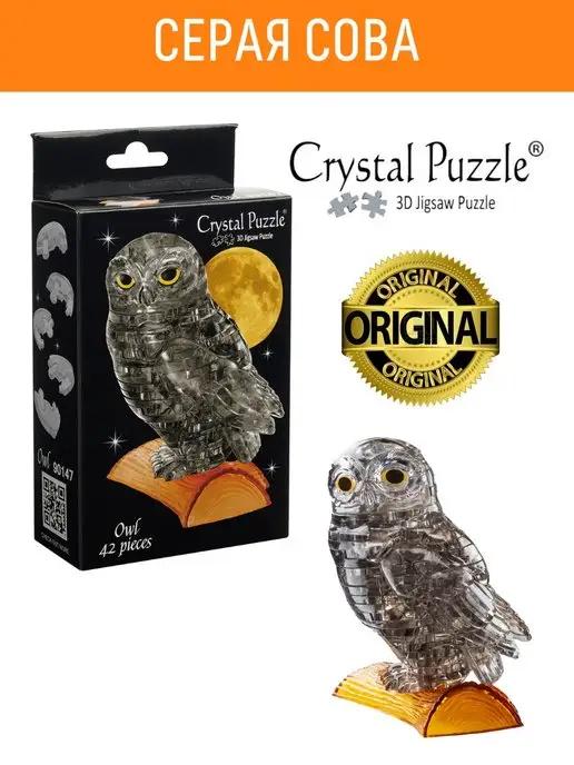 Crystal puzzle | 3D Кристальный Пазл IQ игра для детей Сова