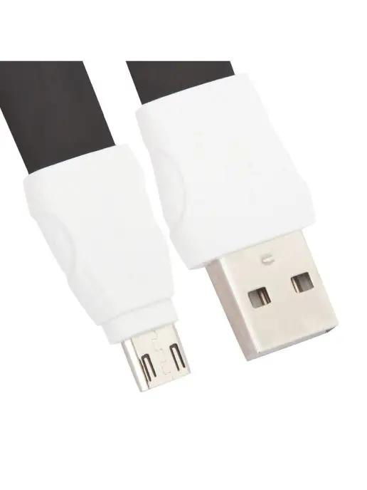 Кабель для быстрой зарядки MicroUSB 2,1 А универсальный