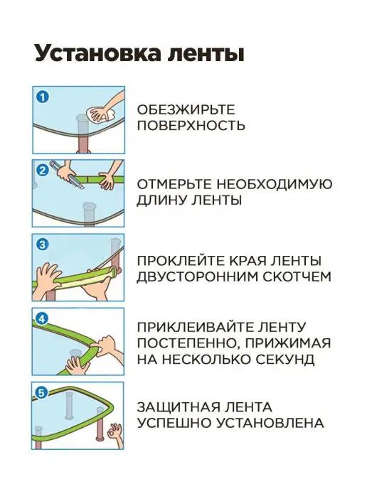 Защитная лента 0.2 метра