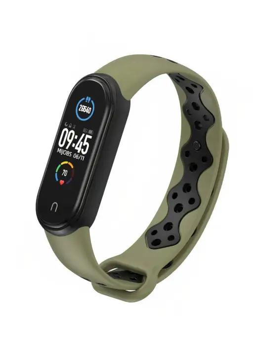 Силиконовый ремешок для Xiaomi Mi Band 5, 6