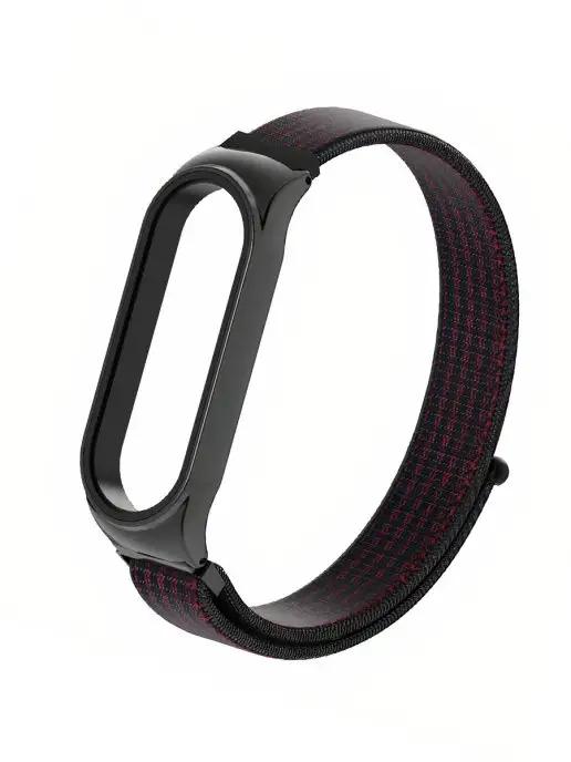 Нейлоновый ремешок для Xiaomi Mi Band 3, 4, 5, 6