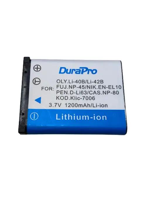 Аккумулятор DuraPro LI-42B для Olympus 1200 mAh