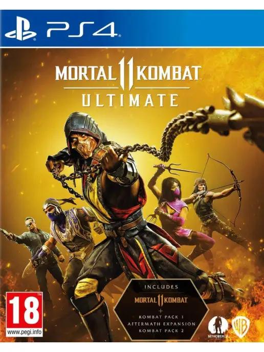 Mortal Kombat 11 Ultimate (PS4, русские субтитры)