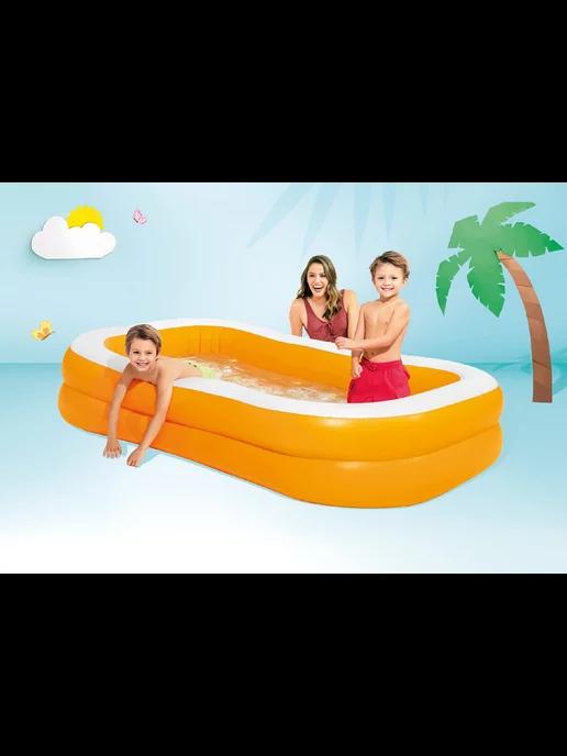 Бассейн Swim Center Family надувной 229х152х48 см 57181