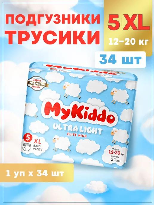 Подгузники трусики 5 XL Elite Soft 12-20 кг 34 шт