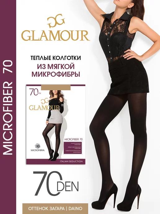 Glamour | Колготки теплые Microfiber 70 ден однотонные