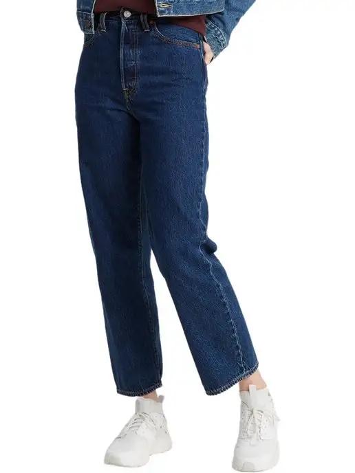 Джинсы Women Ribcage Straight Ankle Jeans