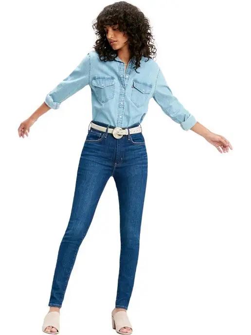 Джинсы Women Mile High Super Skinny Jeans