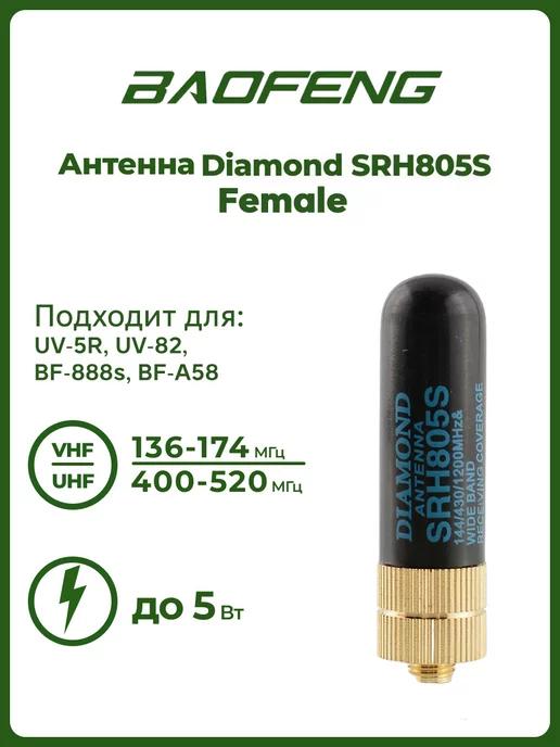 Антенна для раций SRH805S 5 см