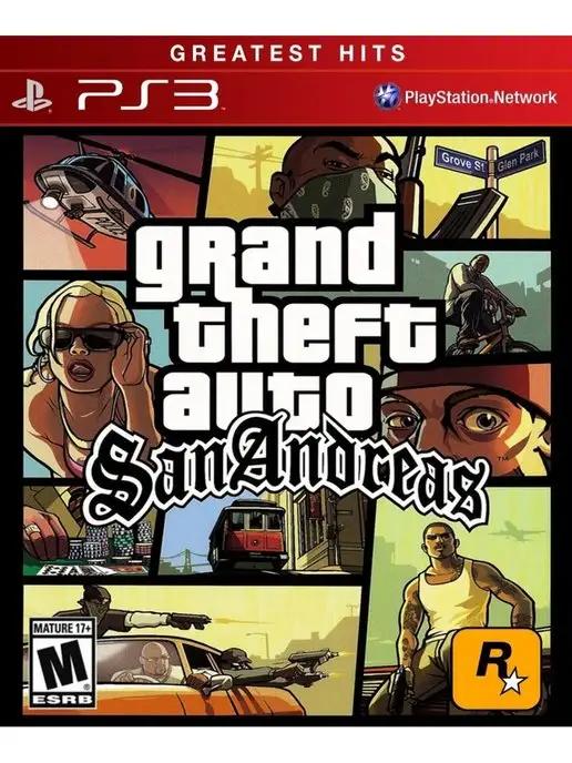 Grand Theft Auto San Andreas (GTA) (PS3, русские субтитры)