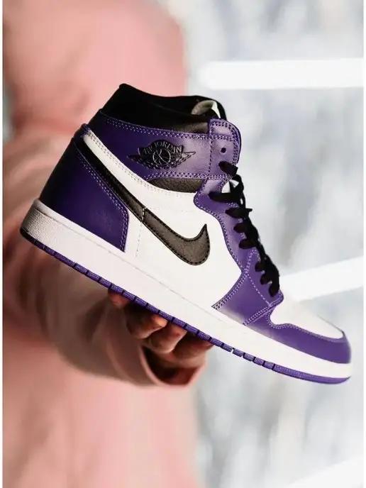 Кроссовки Nike Джордан 1 Purple