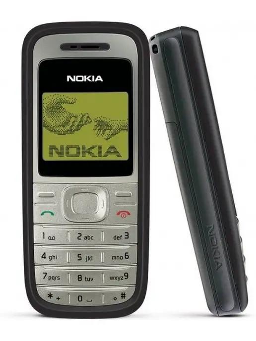 Мобильный телефон Nokia 1200 сотовый кнопочный