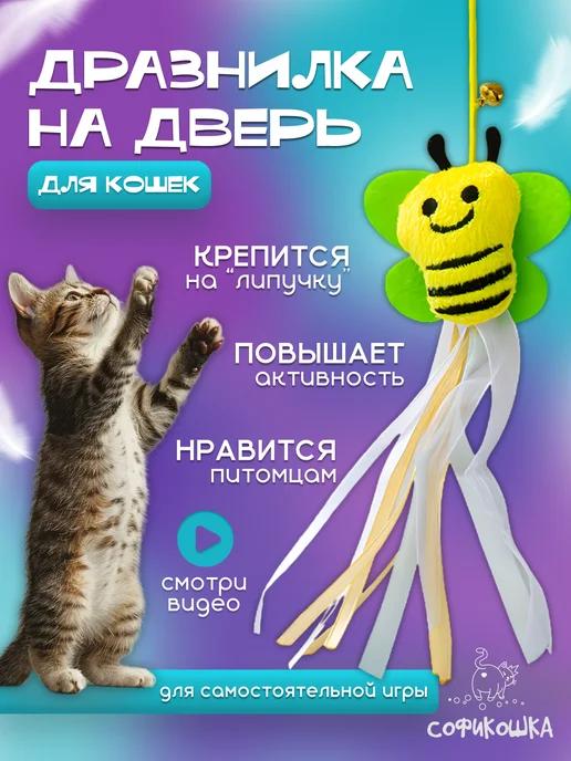 СОФИКОШКА | Игрушка для кошек пружинка