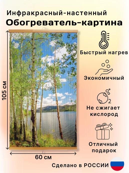 Инфракрасный обогреватель настенный картина Березы