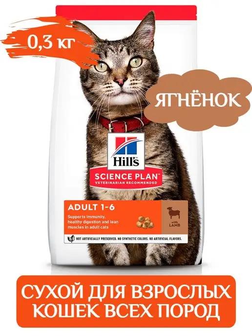 сухой корм для кошек 0,3 кг