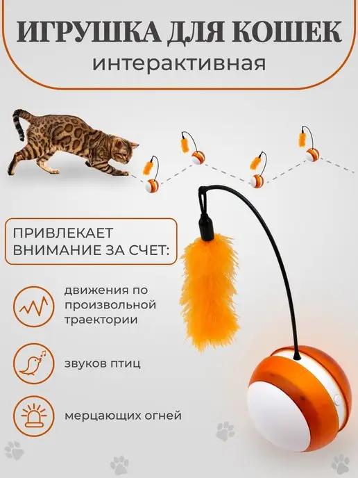 Игрушка дразнилка для кошек интерактивная