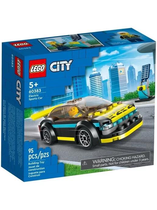 Lego. | Конструктор CITY Спортивный электромобиль 95 деталей