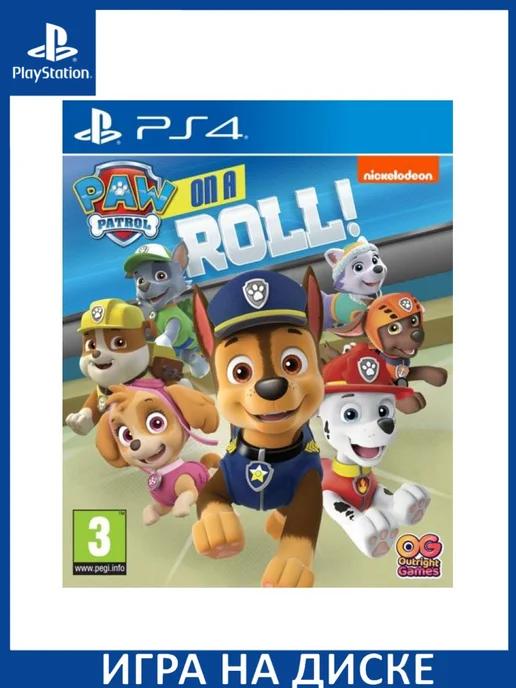 PAW Patrol On a Roll Щенячий патруль PS4 Диск