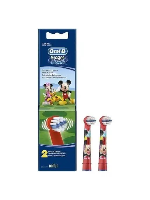 Oral B | Насадки для зубной щетки Oral-B Kids Микки Маус, 2 шт