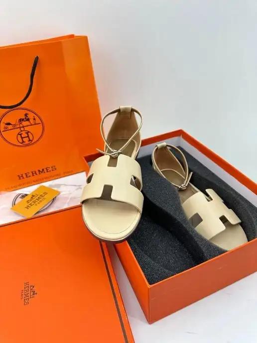 Premium Shoes | Босоножки из натуральной кожи Hermes