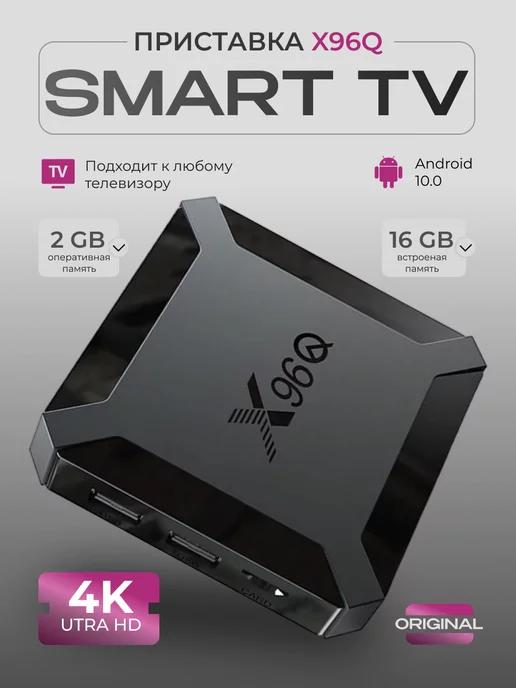 Смарт ТВ приставка X96Q tv box андроид allwinner