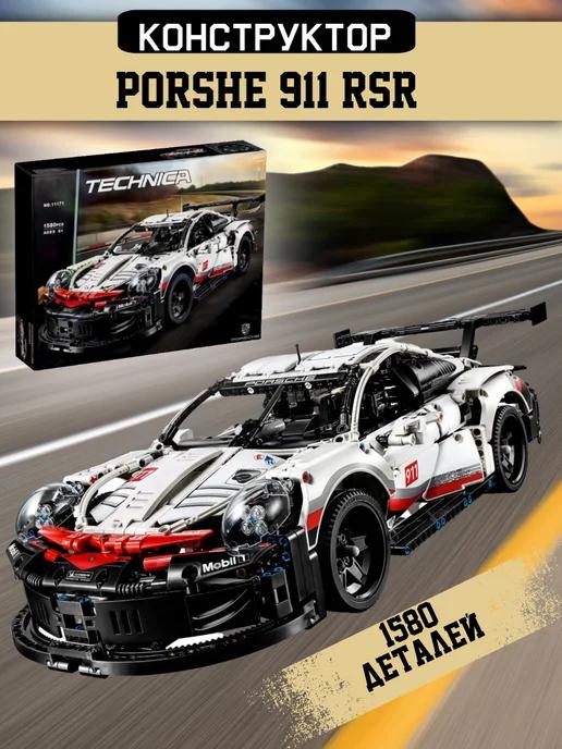 Конструктор Technic Техник Автомобиль Порше Porsche 911 RSR