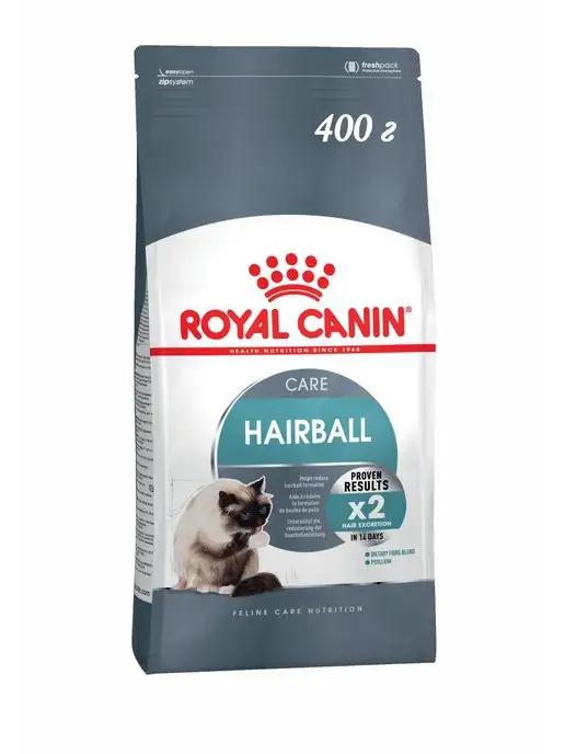 Корм Hairball Care против комочков