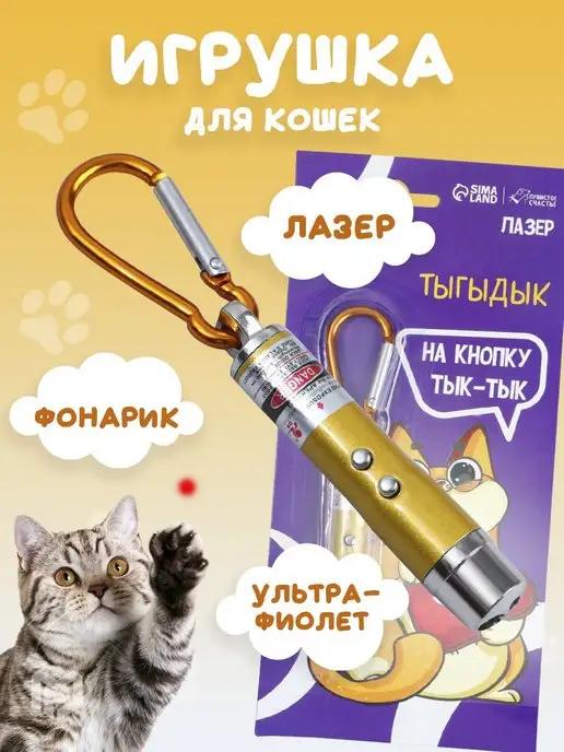 Лазерная указка игрушка для кошек и собак