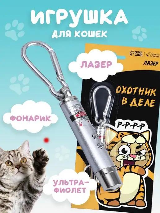 Лазерная указка игрушка для кошек и собак