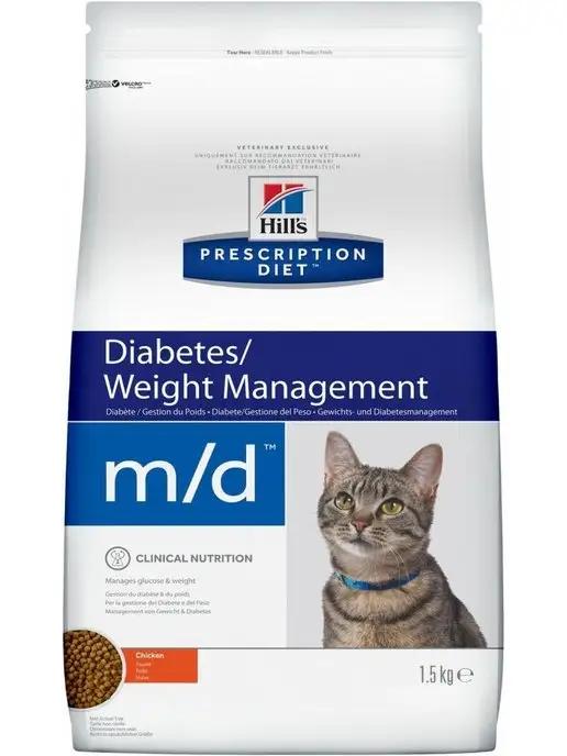 Корм для кошек Diabetes Weight Management 1,5 кг