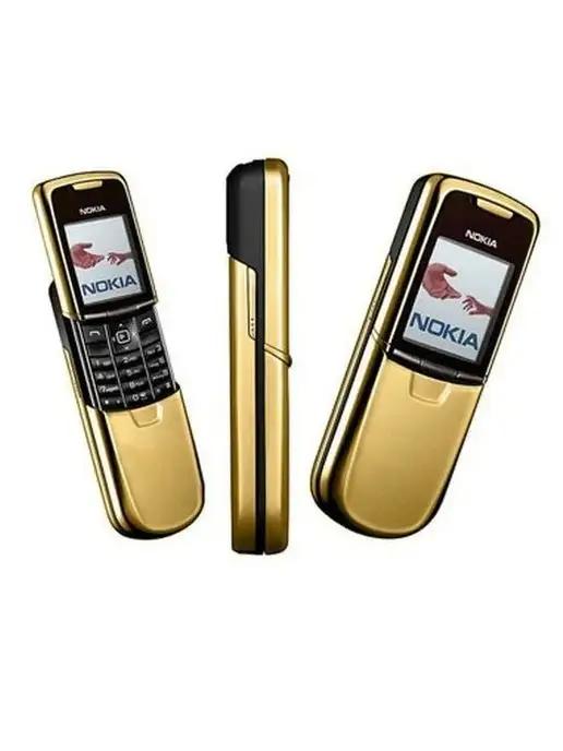 Раздвижной кнопочный телефон слайдер Nokia 8800 edition