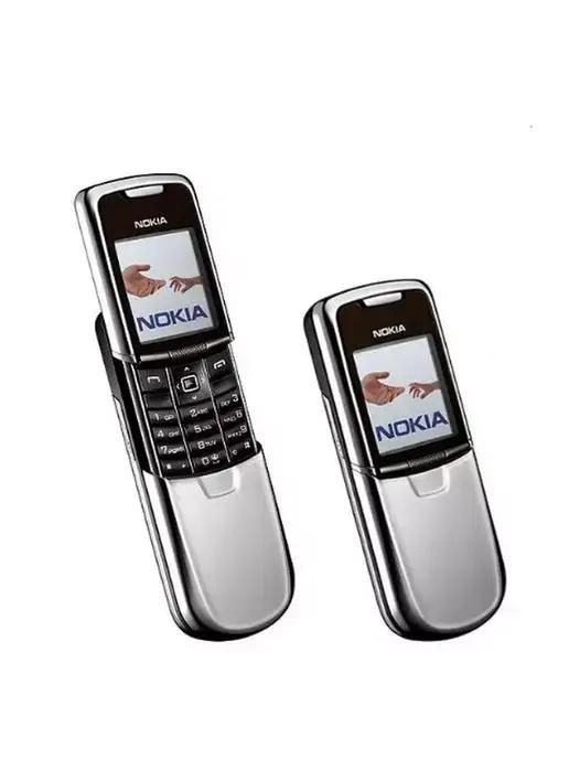 Раздвижной кнопочный телефон слайдер Nokia 8800 edition