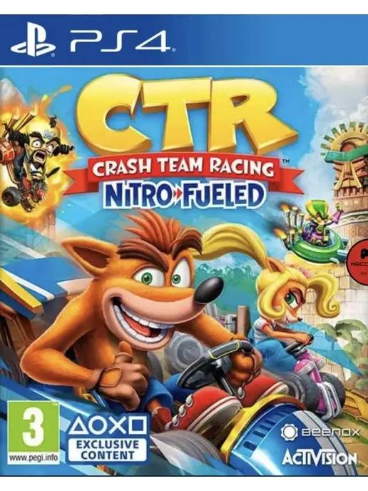 Игра Crash Team Racing Nitro-Fueled для PS4 PS5