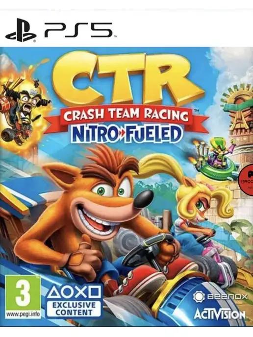 Игра Crash Team Racing Nitro-Fueled для PS4 PS5