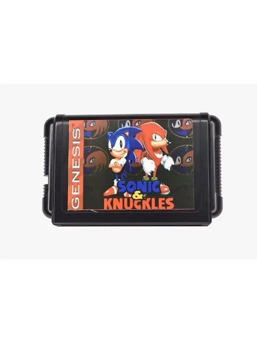 Игровой картридж SEGA 16 bit "Sonic&Knuckles",без коробки