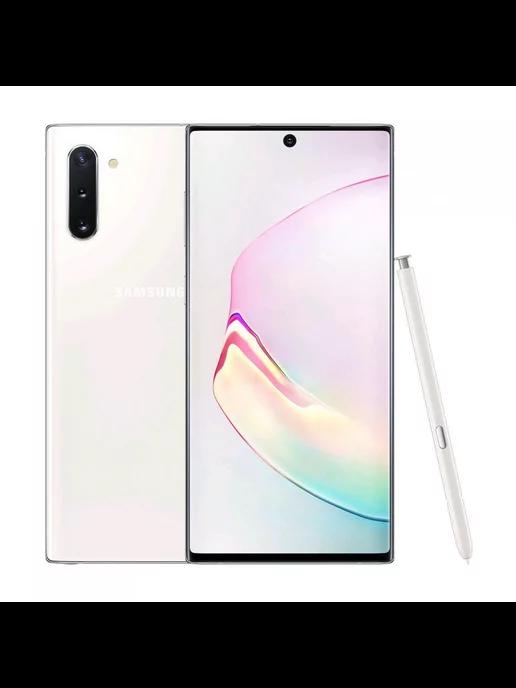 Смартфон Samsung Galaxy Note10 8 256GB белый 2 SIM